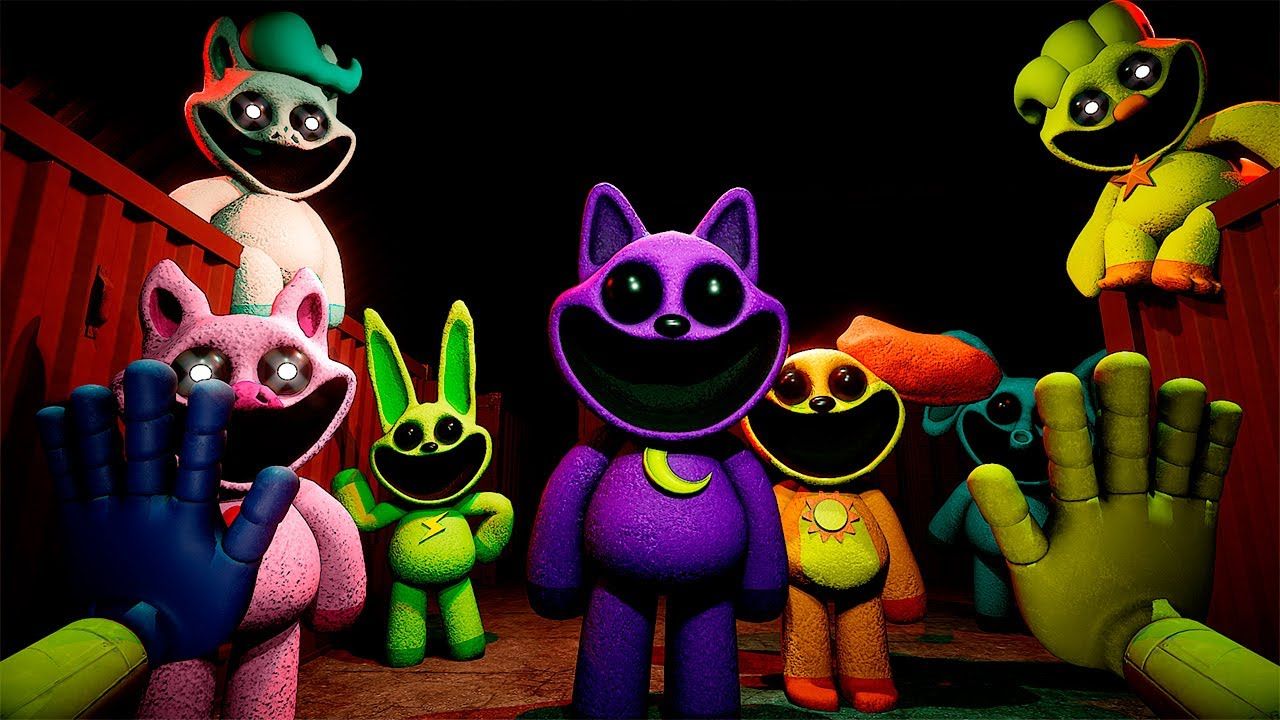 poppy playtime chapter 3 - all smiling critters