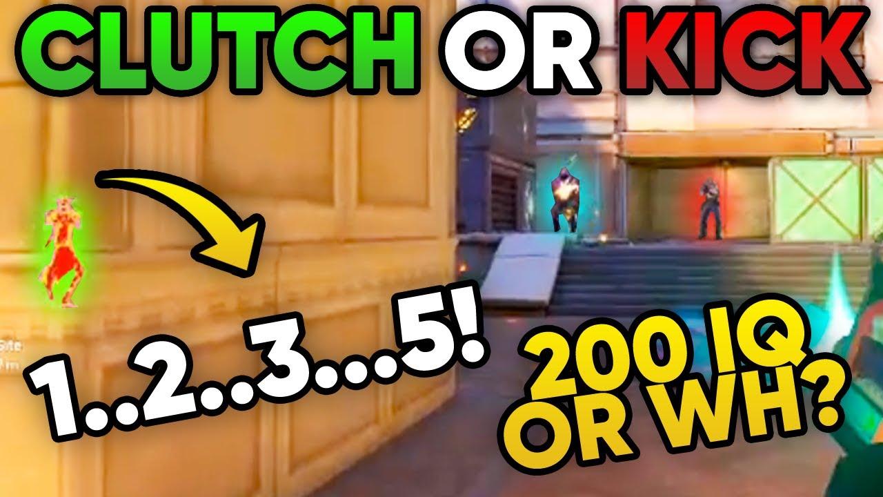 【csgo】valorant clutch or kick 5 - best valorant clutches and