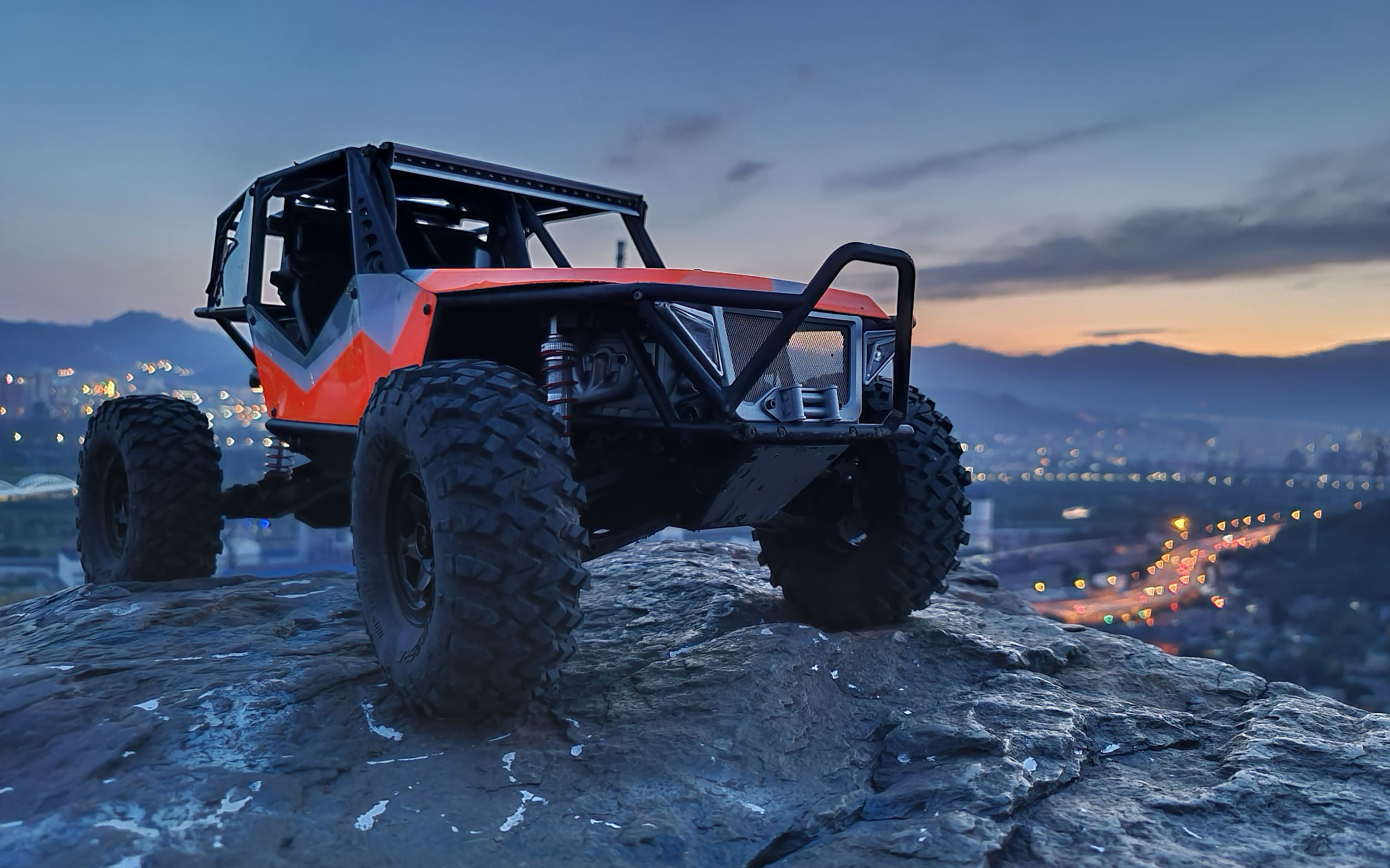 能爬能跑的17rc管架攀爬车crossrcut4