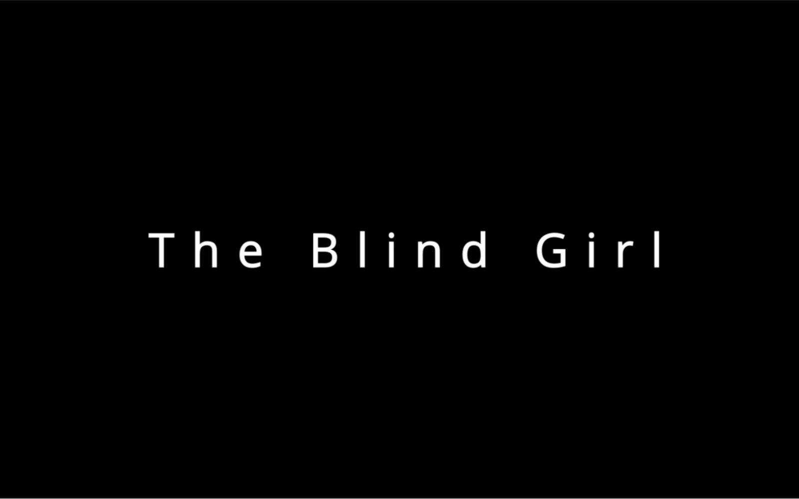 [图]The Blind Girl