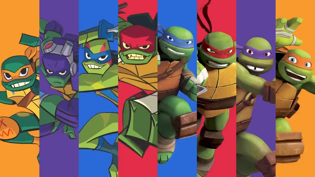 [图]【转载】teenage mutant ninja turtles 2012 + rottmnt mashup