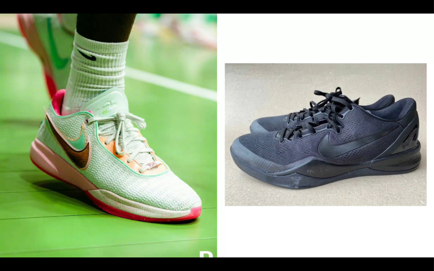 Nike Kobe 8 即将回归!复刻实物首次曝光!布朗尼ⷨ鹥熦–露Š脚的LeBron 20,细节很清晰了,又是新配色.哔哩哔哩bilibili