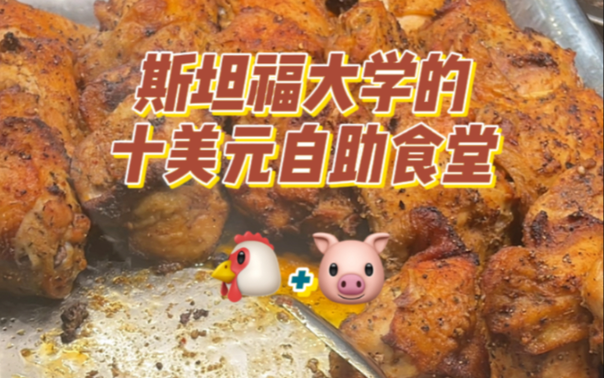 [图]美国斯坦福大学十美元自助食堂干饭日常