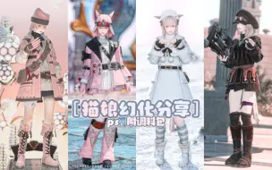 Скачать видео: 【FF14/幻化分享】长草期的猫娘穿什么/共17套（附调料包）