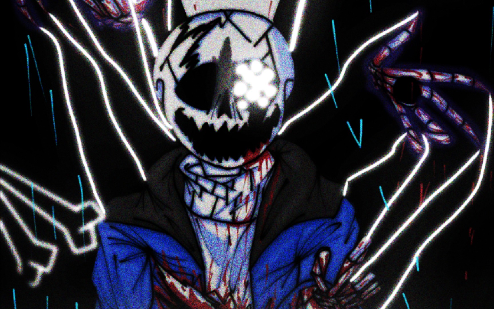 last breath]最后的的呼吸 游乐比3阶段半指绘(含绘画过程和短漫画)