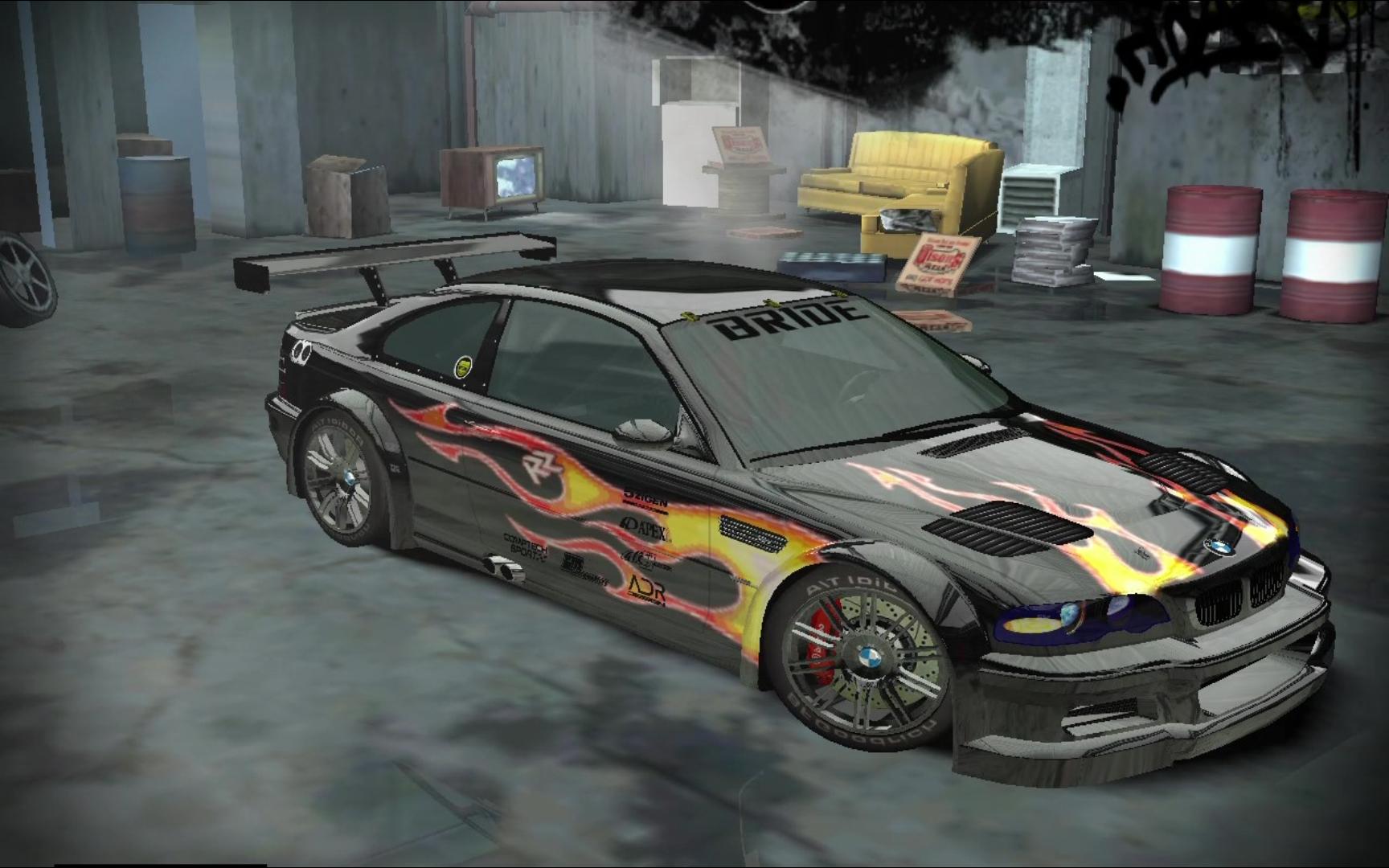 【极品飞车9】剃刀抢了宝马后迫不及待的改成自己的专属图装