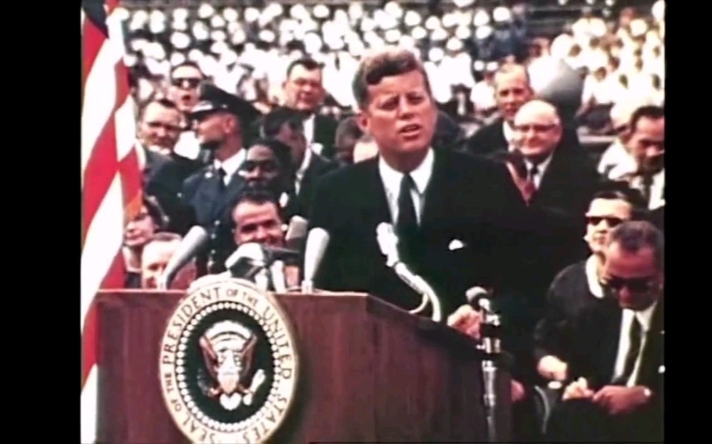 魔性!美乐宗肯尼迪登月演说普通话版