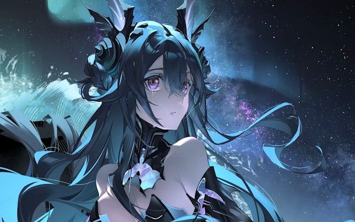 【战双帕弥什 | 拉弥亚绘画过程】摇篮游行