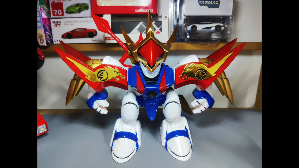 【模玩佳】神龙斗士国产龙神号玩具重涂翻新,比万代的大,更漂亮.