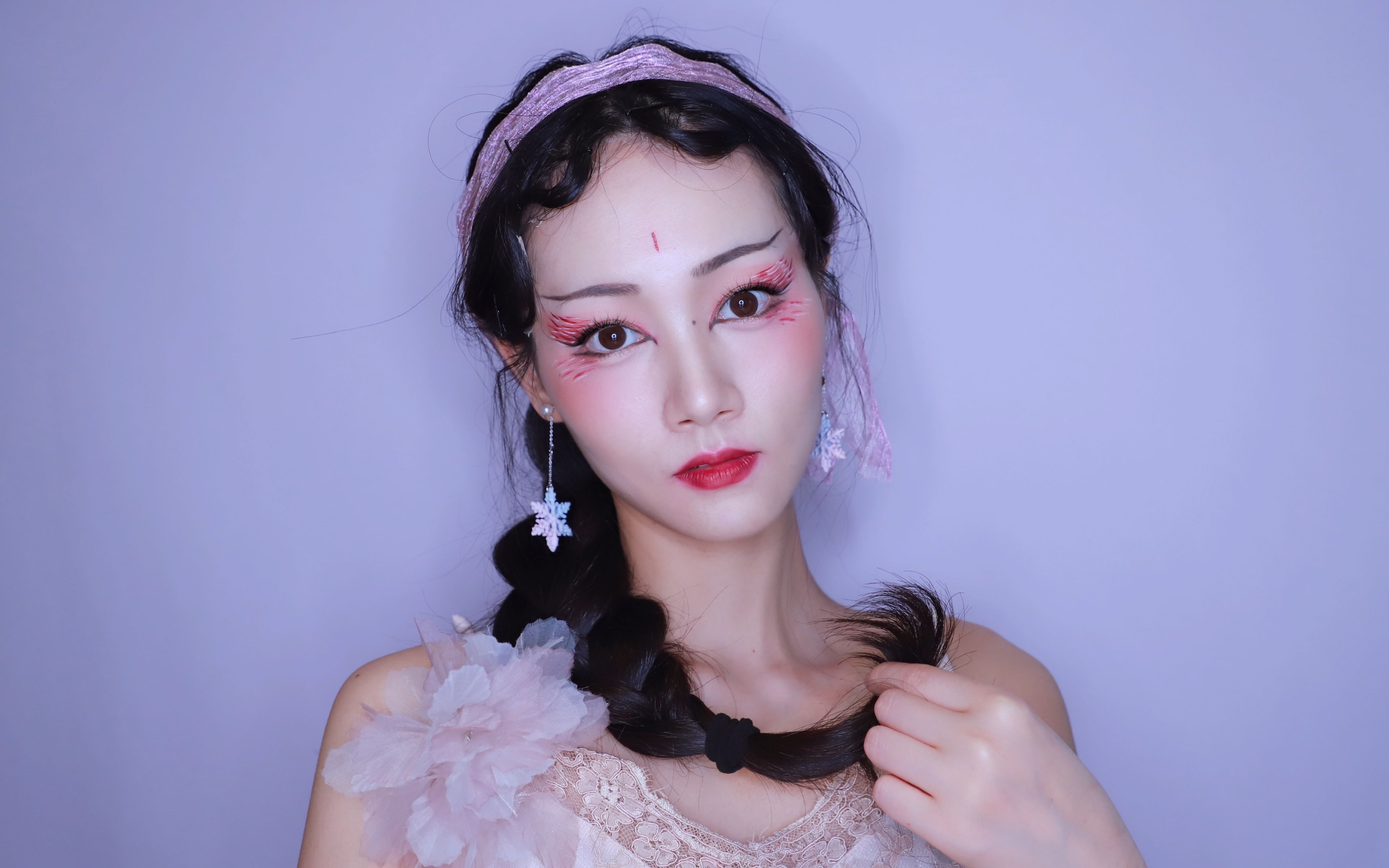 白蛇传小青仿妆