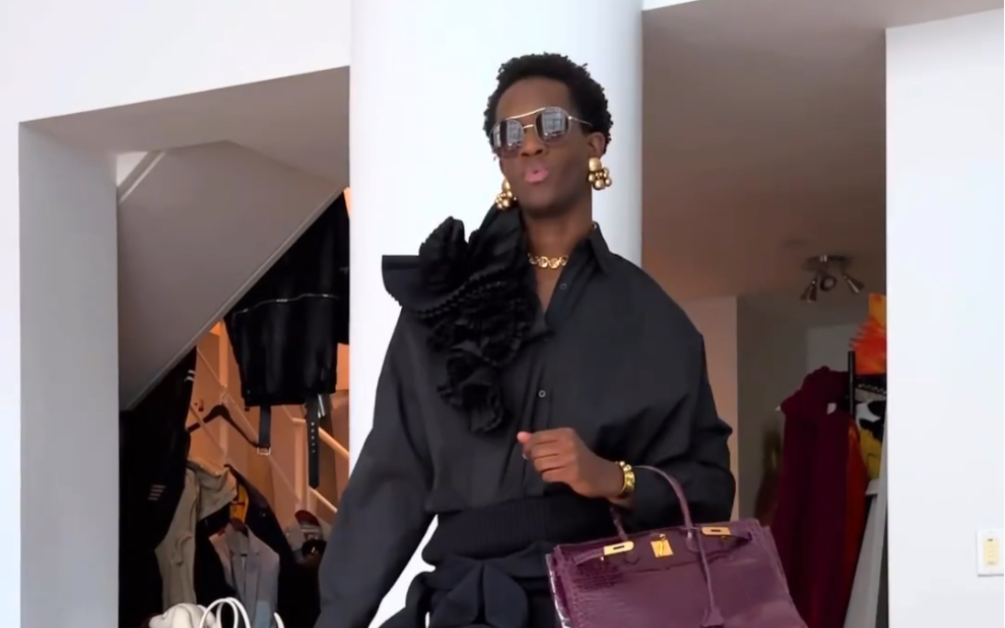 黑人小哥的无性别穿搭|意识流 wisdom kaye