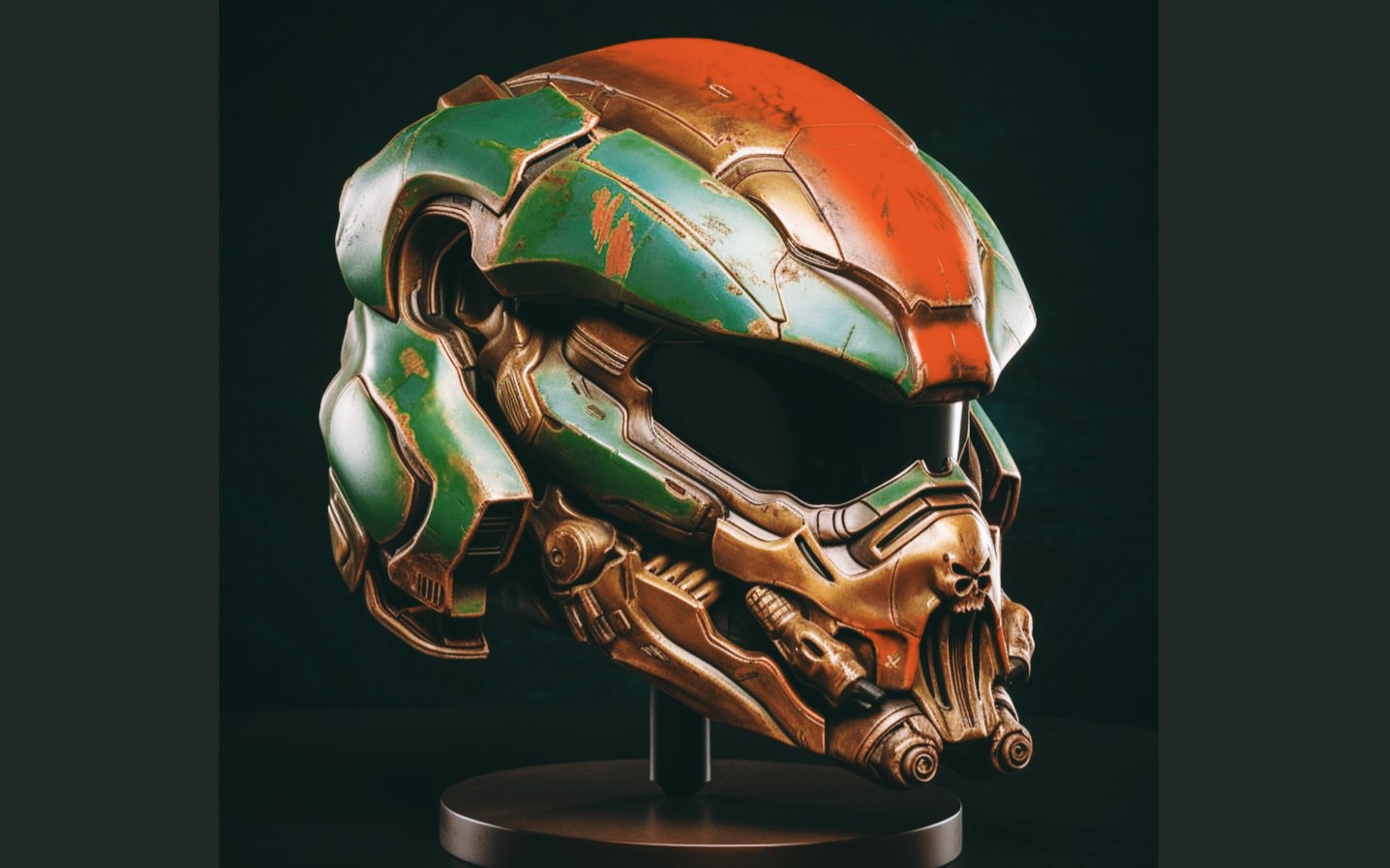 【战锤40k】【毁灭战士】如果执政官头盔被帝皇改造了的话