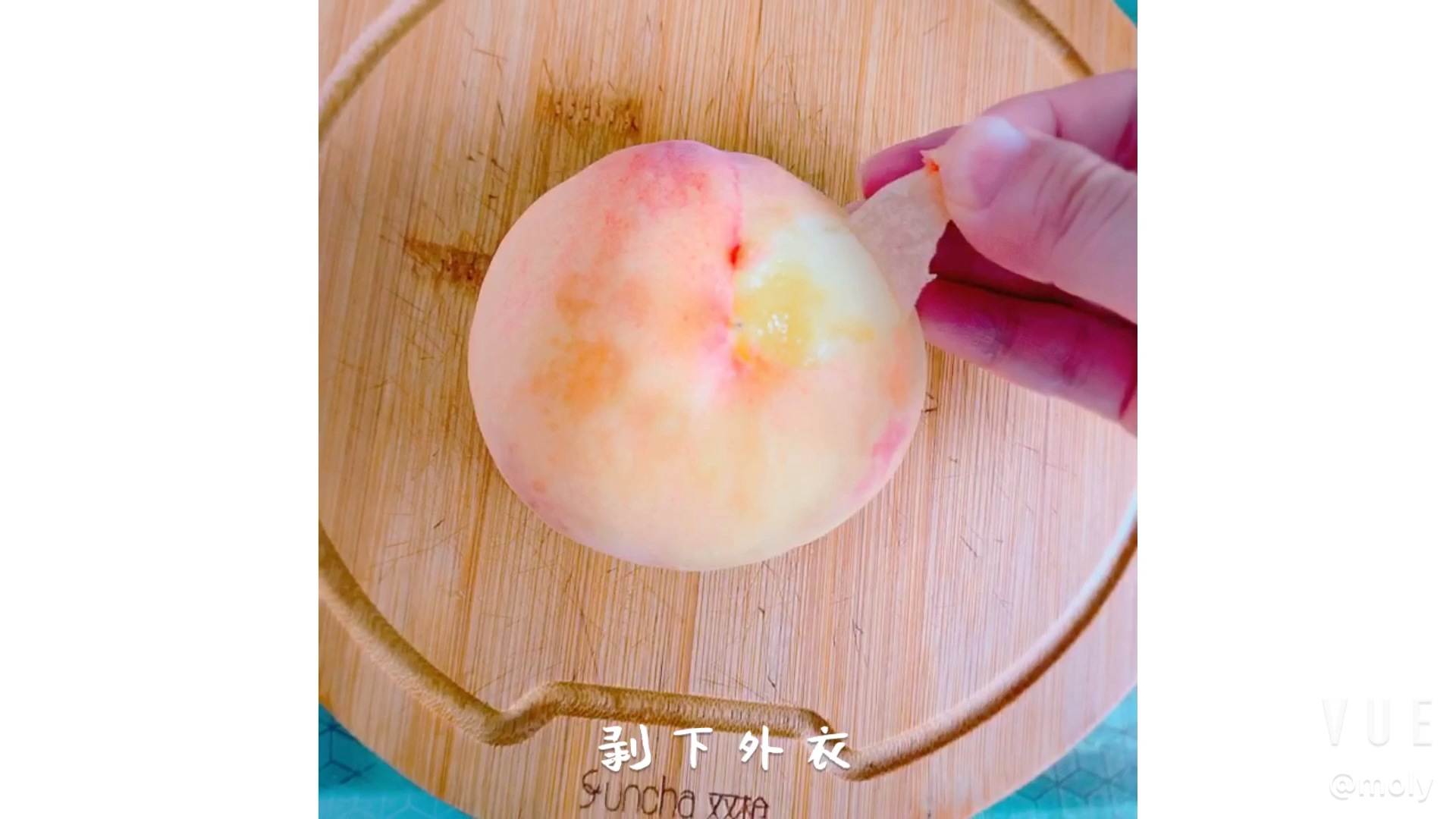 夏日特饮|自制桃子奶昔哔哩哔哩bilibili