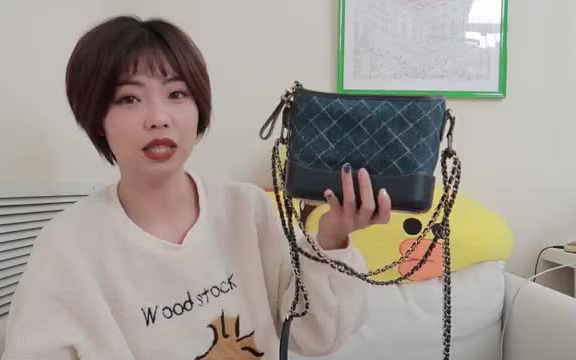 Chanel牛仔包包合集双肩包流浪保龄包哔哩哔哩bilibili