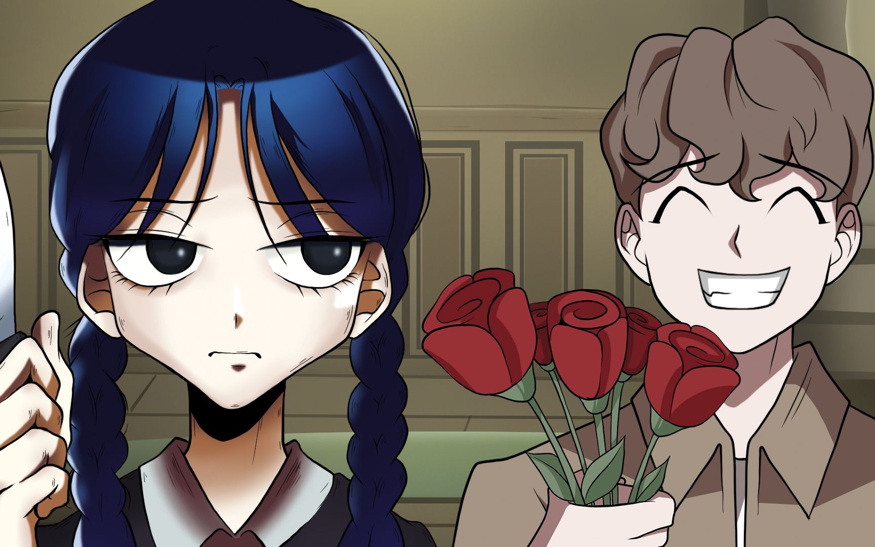 【星期三动画】星期三与依妮外出的日常