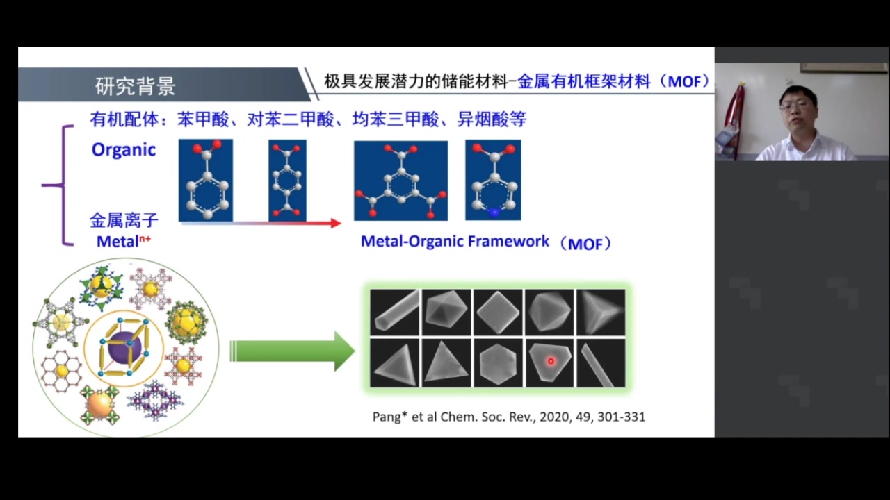 20200503扬州大学庞欢配合物框架材料的能源化学研究哔哩哔哩bilibili