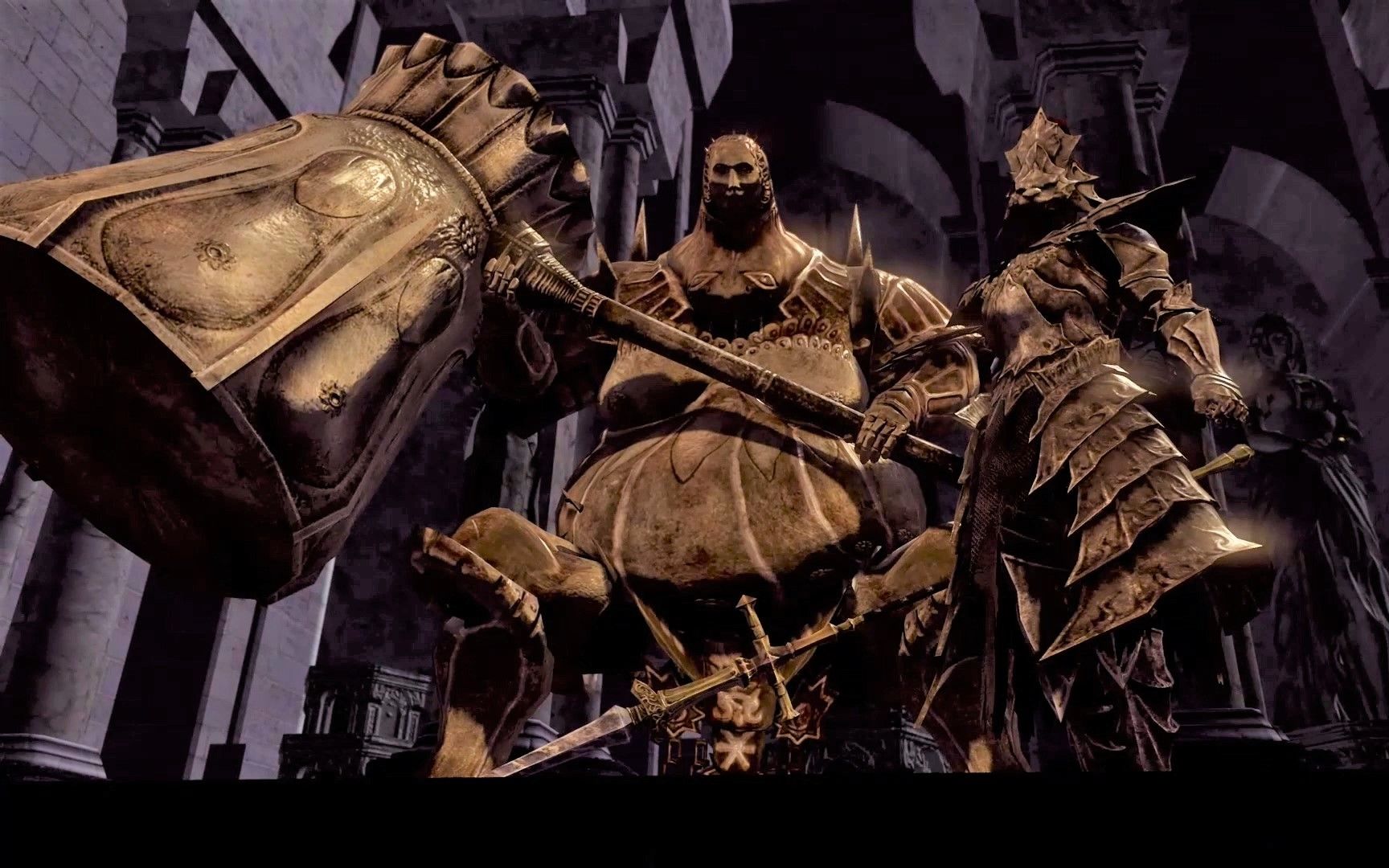 黑暗之魂重制版 翁斯坦&斯摩 dark souls remastered_哔哩哔哩 (゜-゜