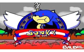 Friday Night Funkin' VS SONIC.EXE 1.5 FULL WEEK + Cutscenes (Secret Sunky /  Sunky.MPEG) (FNF Mod) 