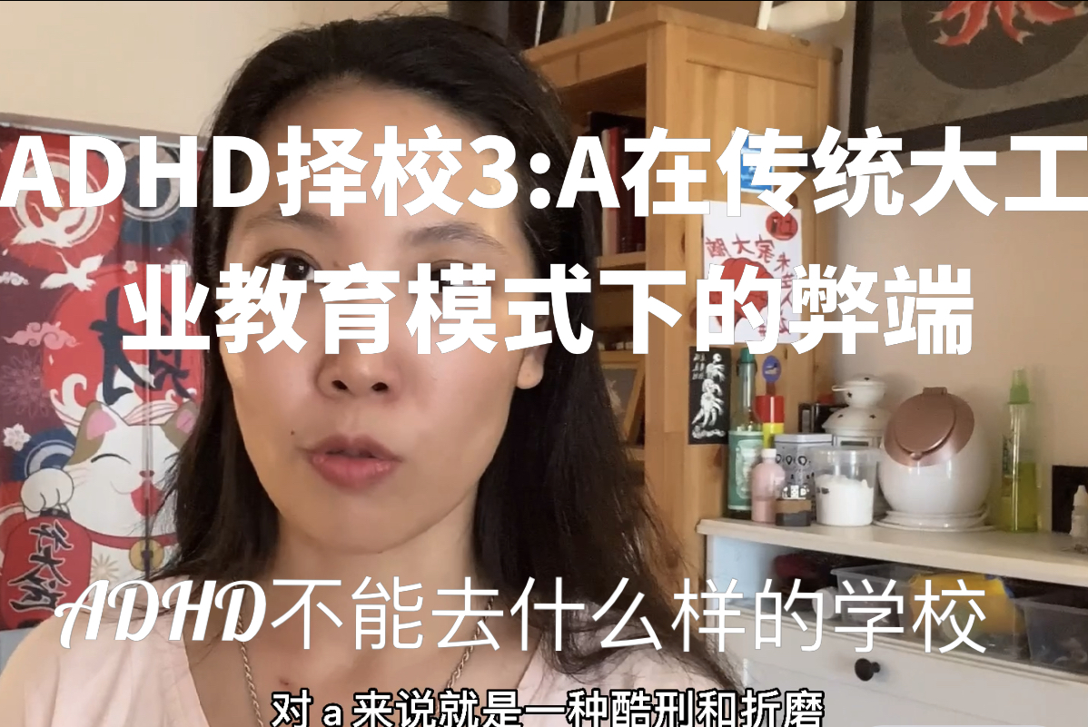 ADHD择校3:A在传统大工业教育模式下的弊端哔哩哔哩bilibili