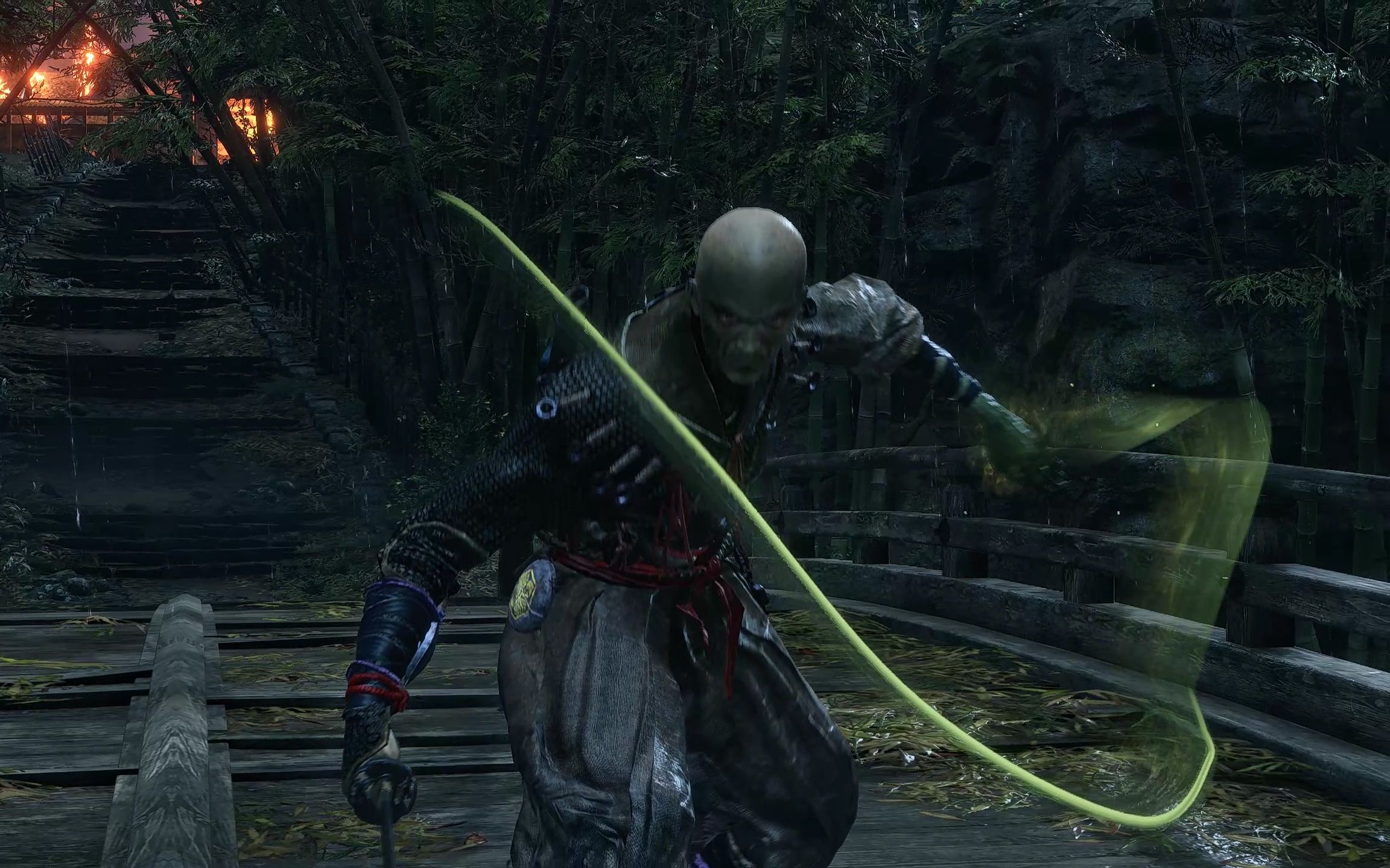 【只狼】绝望强化无伤踏破孤影众 秃首(强化mod)