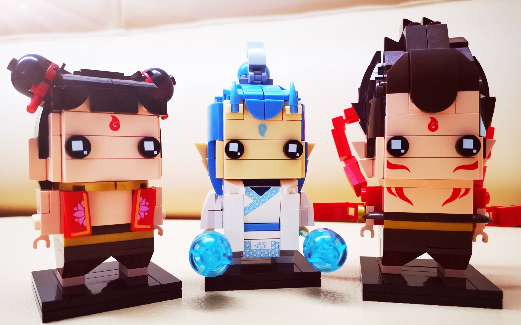 哪吒之魔童降世拼装全过程这套积木真好玩