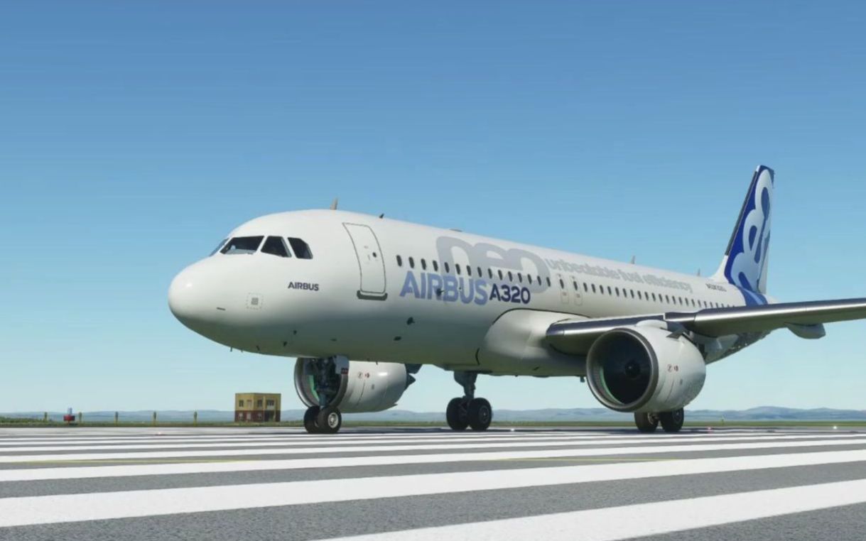 空客airbus-a320neo起飞 模拟飞行2020_单机游戏热门视频