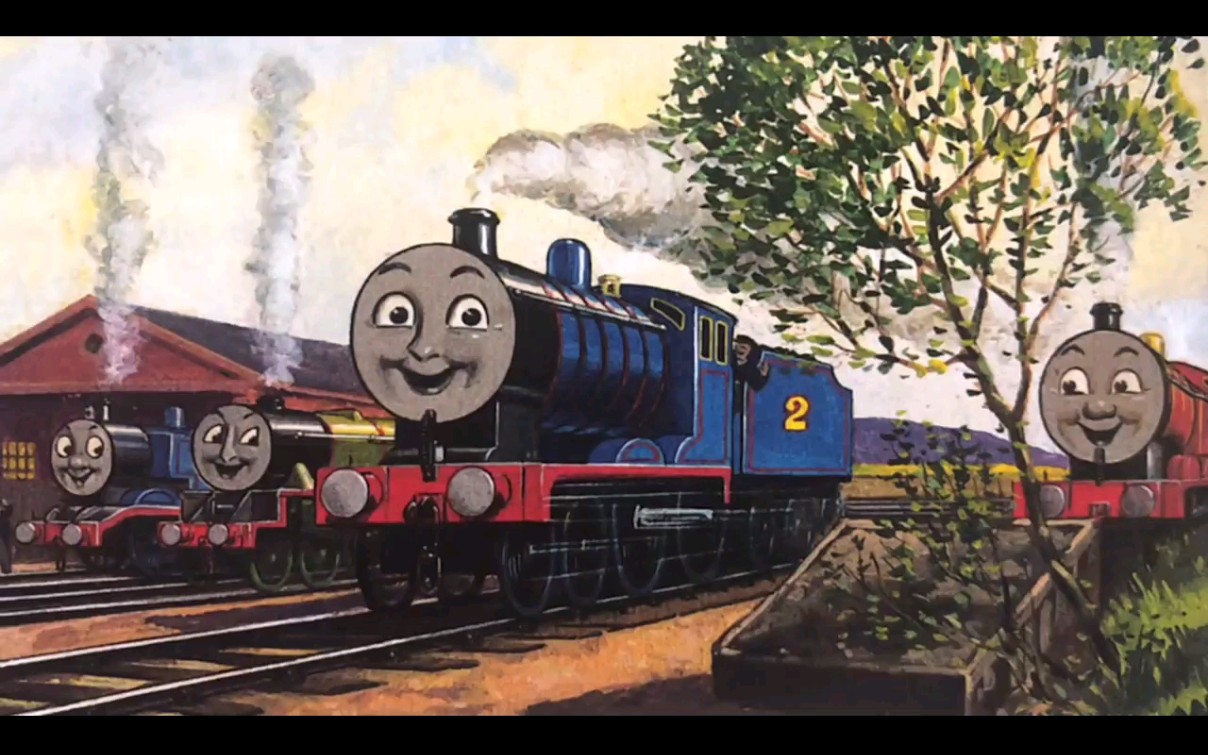 拖船的火车模型-我是怎么造爱德华的_哔哩哔哩_bilibili