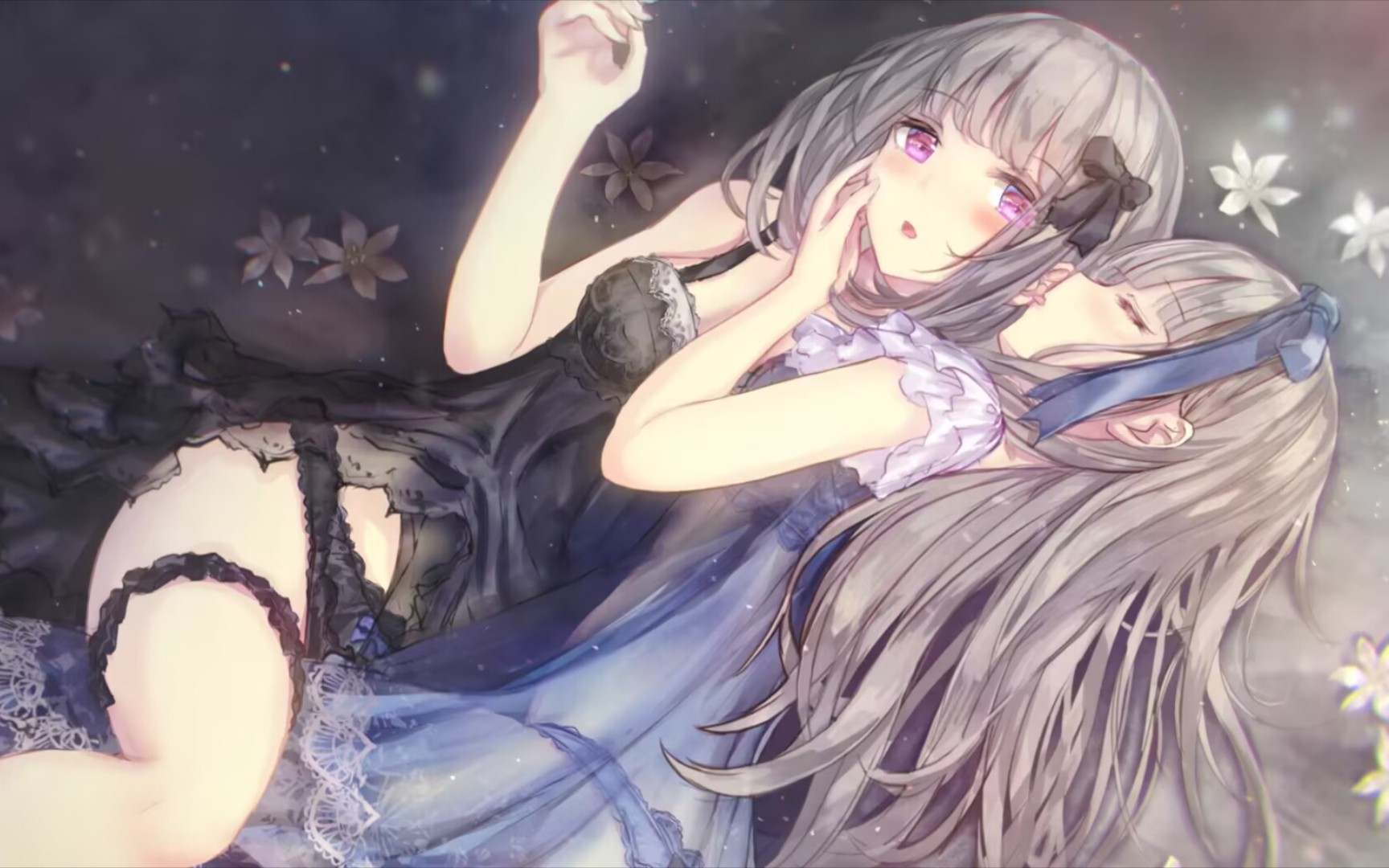 【wallpaper engine】百合无限好,绝美二次元动态壁纸