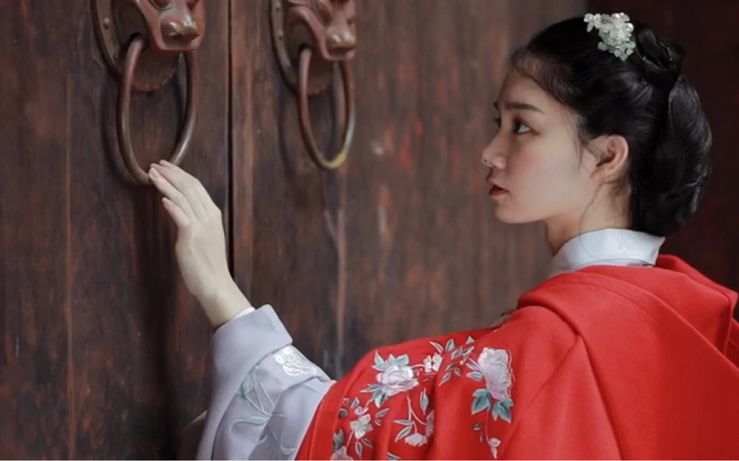 古风汉服微视 / 为何敲门