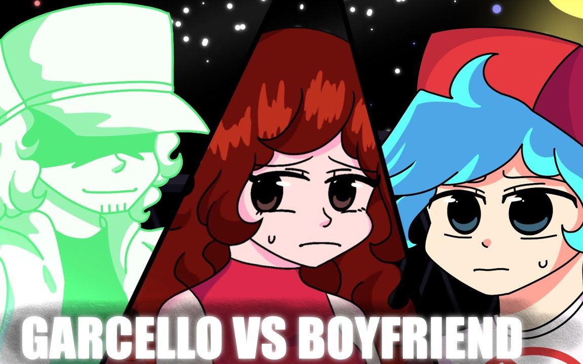 【转载】fading _ garcello烟男 和 boyfriend _ animation battle