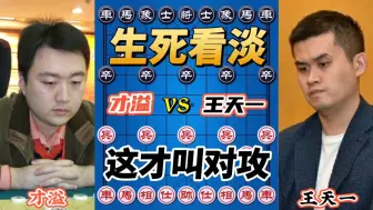 Descargar video: 【中国象棋】王天一vs才溢 太爽了 这才是真正的对攻 生死之间 解杀还杀