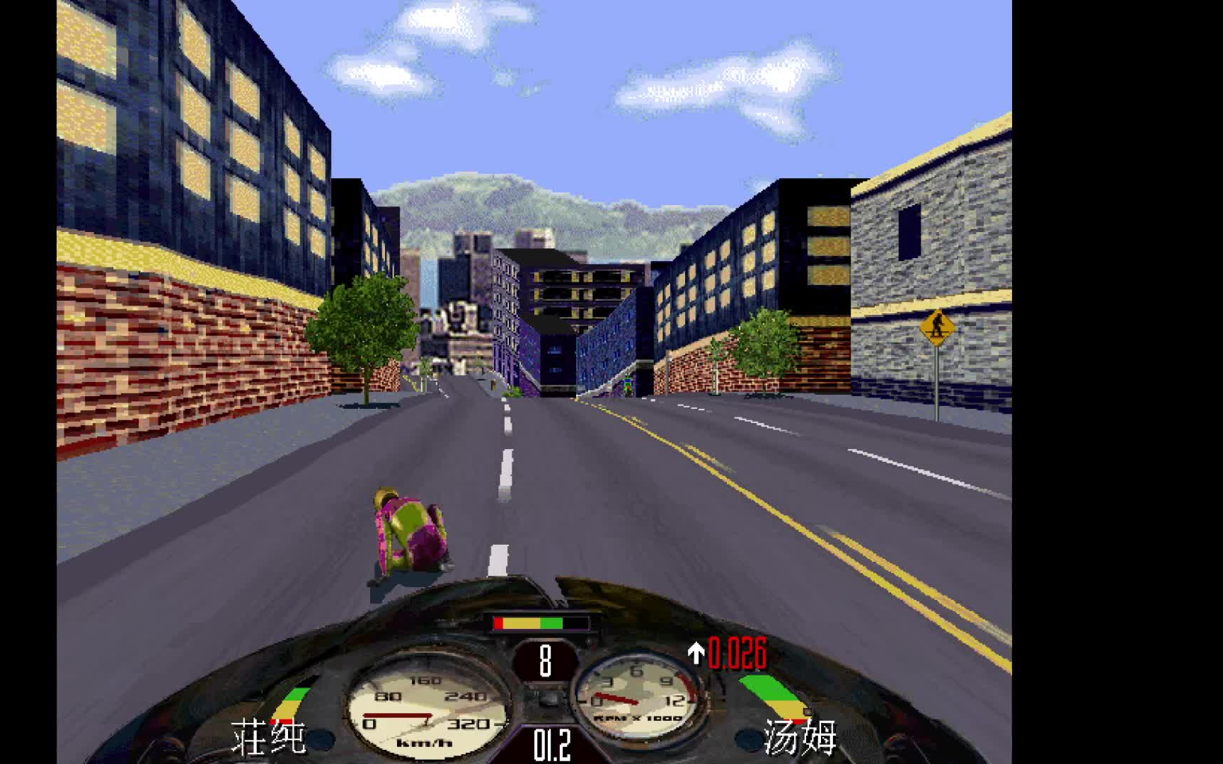 【暴力摩托】有车无警庄臣速跑1~5级_哔哩哔哩bilibili