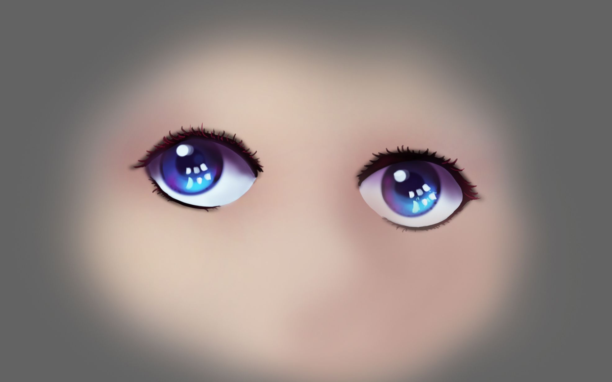 22详细讲解画日式的眼睛从零开始的原画教程基础篇