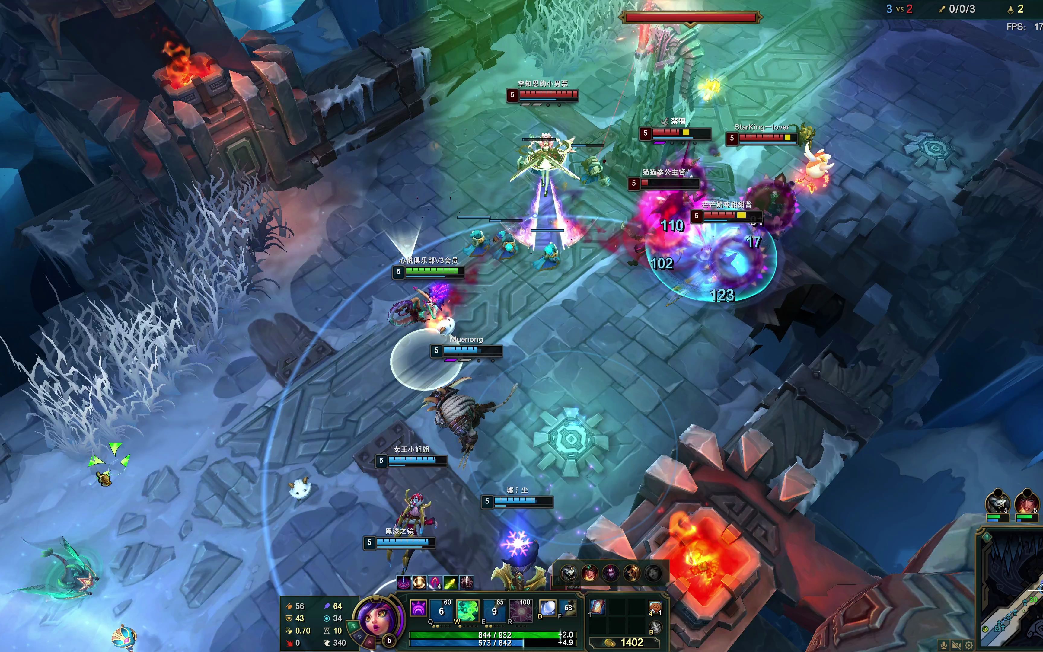 【4k120fps】【lol】妮蔻对局