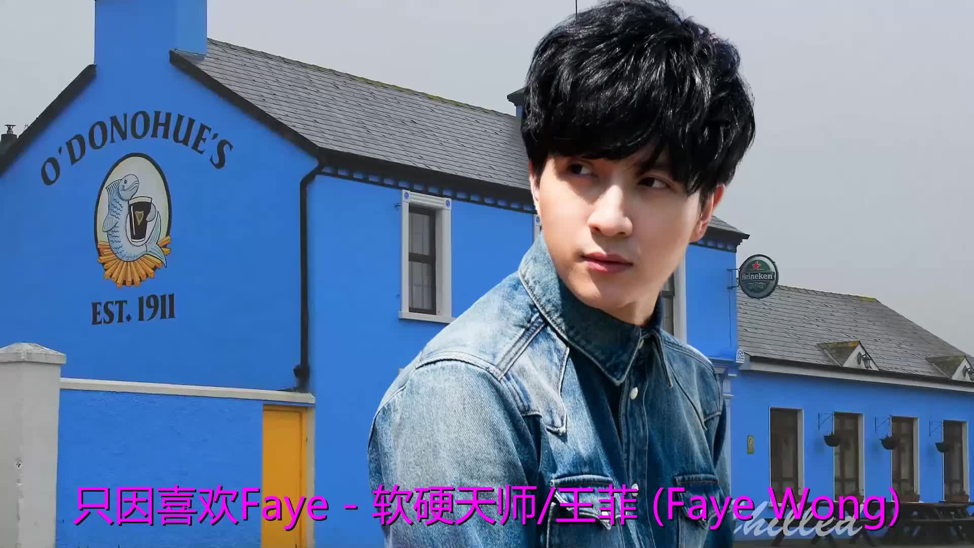 [图]经典老歌：《只因喜欢Faye》歌甜景美，嘹亮歌声太美了