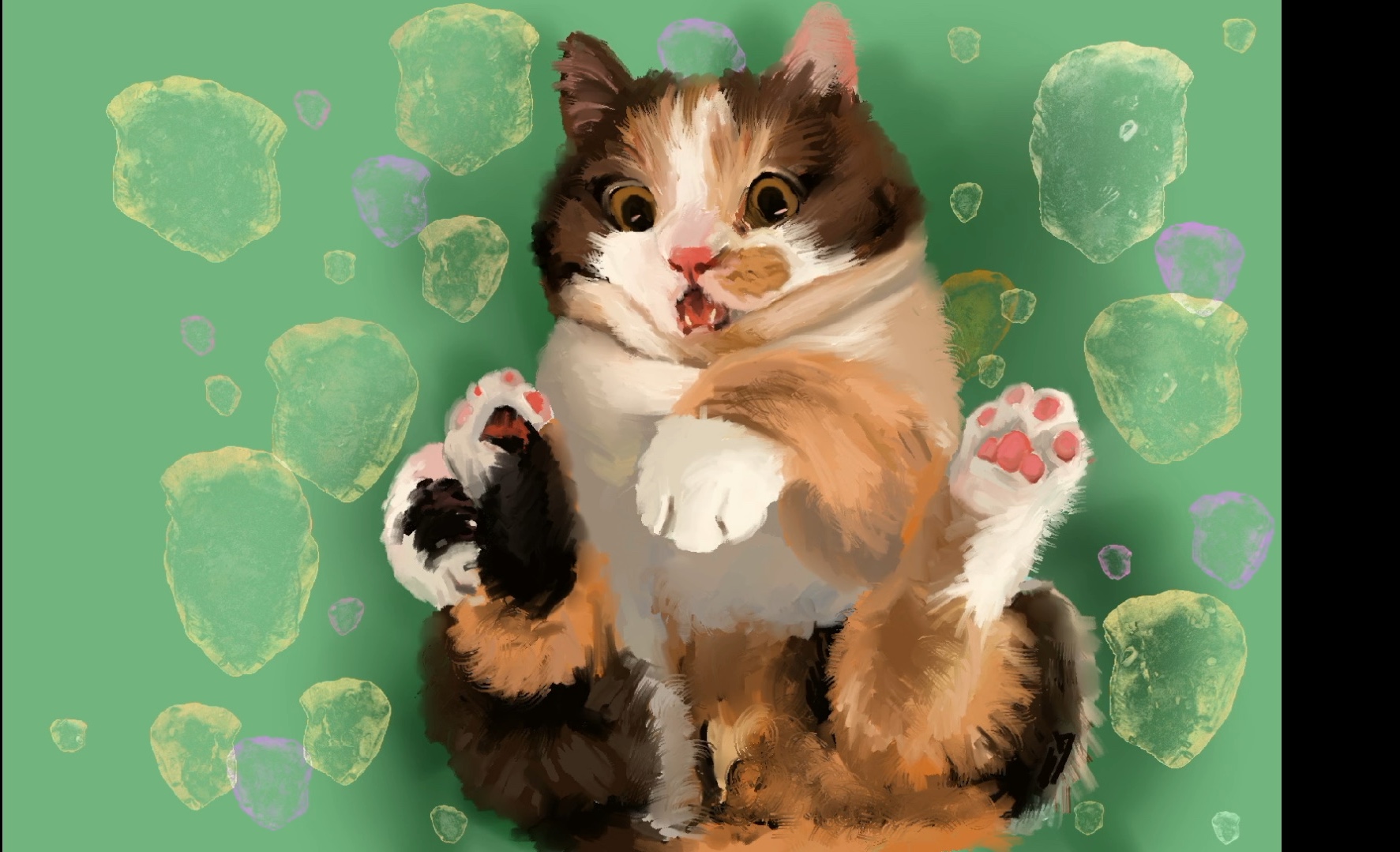 【画100只小猫】35/100 啊啊啊的小猫