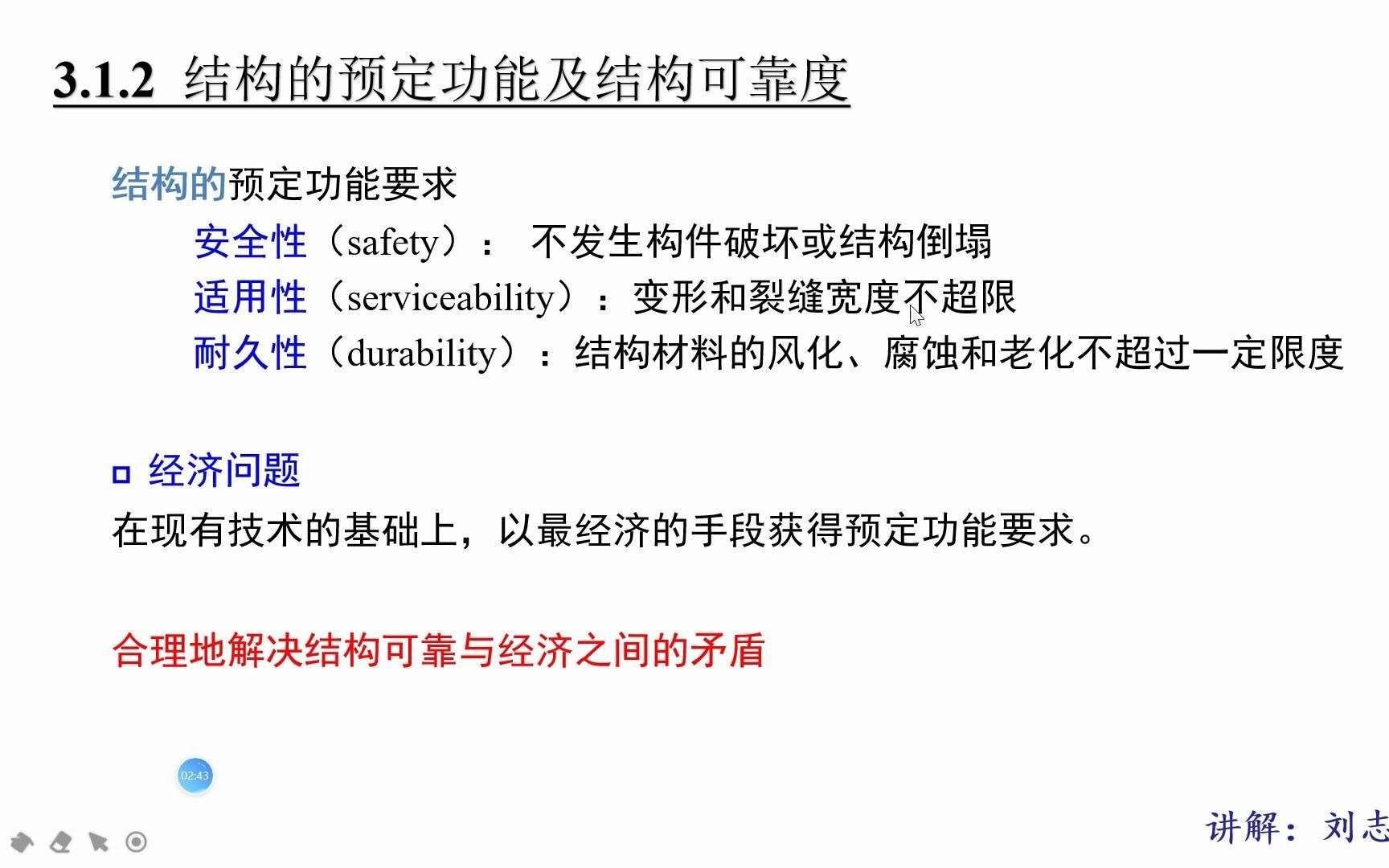 3.12 可靠度及混凝土结构设计计算方法混凝土设计原理梁兴文第四版哔哩哔哩bilibili