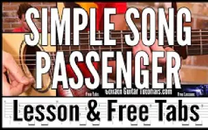 Download Video: Simple Song吉他指弹教学【Passenger】（简介有谱子链接）Gareth Evans cover