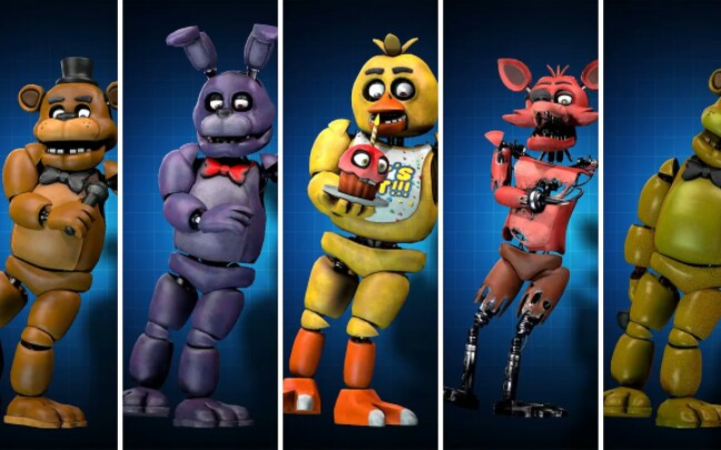 fnaf 1玩具跳electro shuffle舞