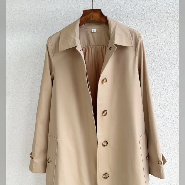 全智贤burberry风衣