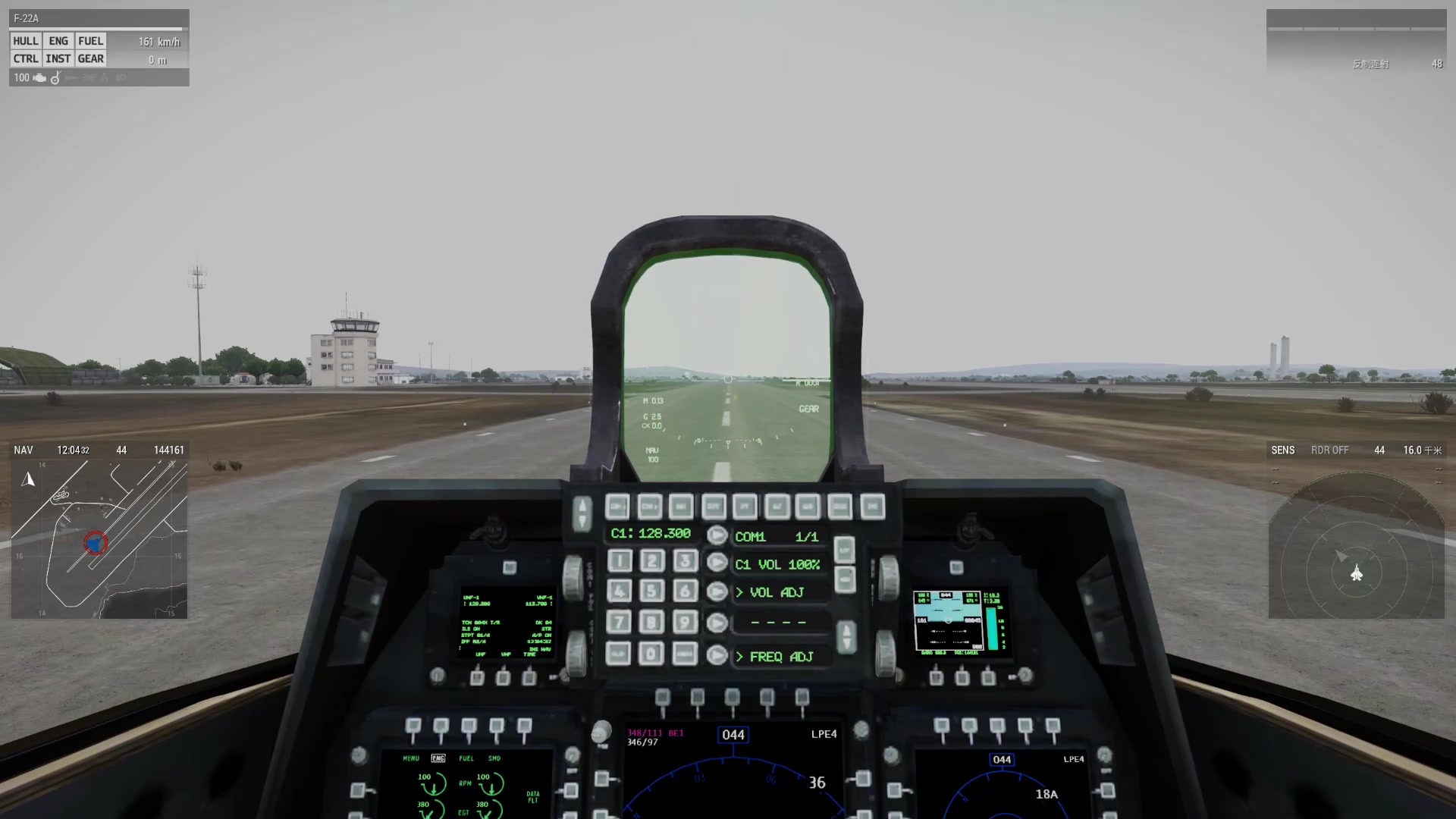 【arma3】练习喷气式飞机基本起降