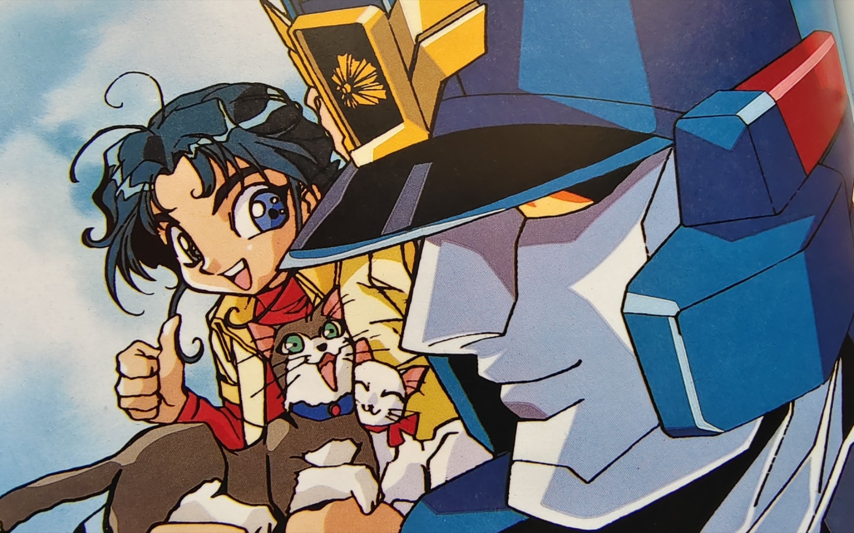 画师"石田敦子 山根理宏":动画《勇者警察》插画(整合重拍,第1期)