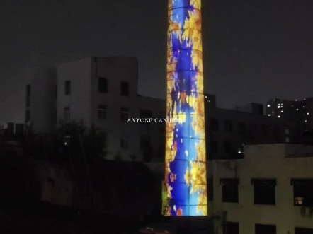 亮化工程#户外投影#亮化工程#户外亮化#河南#深圳投影厂家#城市夜景