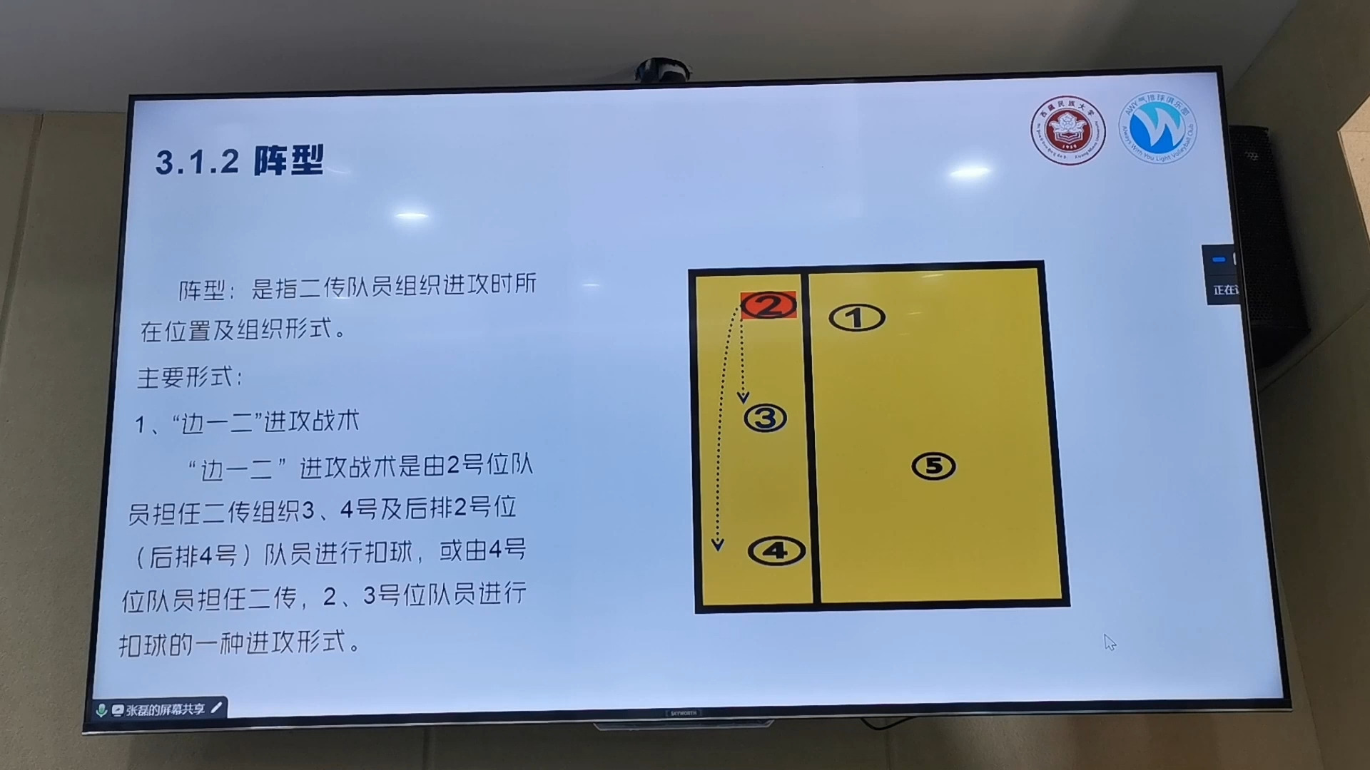 【气排球科普】12 阵容,阵型