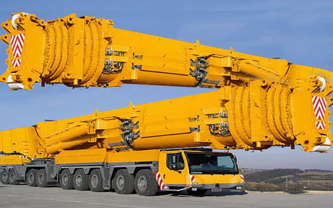 利勃海尔起重机果然厉害,不愧是德国制造业的代表