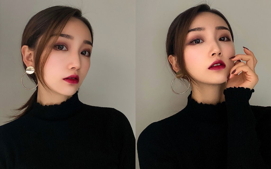高冷御姐妆容丨氛围感元气女生丨秋冬必会的化妆技巧