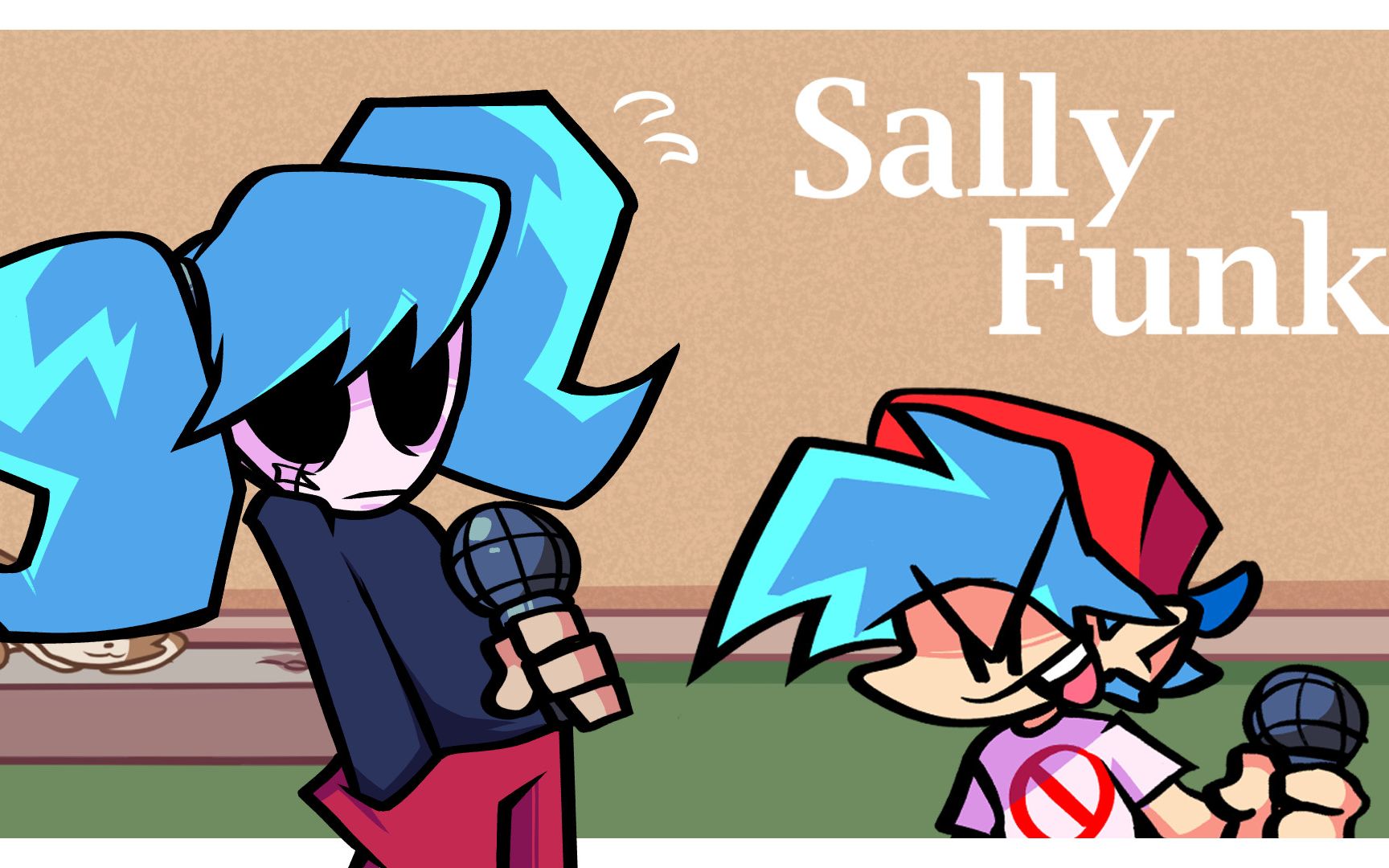 [图]FNF模组 Vs Sallyface 全流程