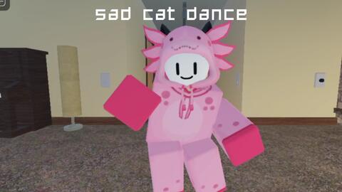 Sad Cat Dance but Roblox 