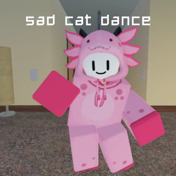 roblox sad cat dance but is axolotl_哔哩哔哩_bilibili