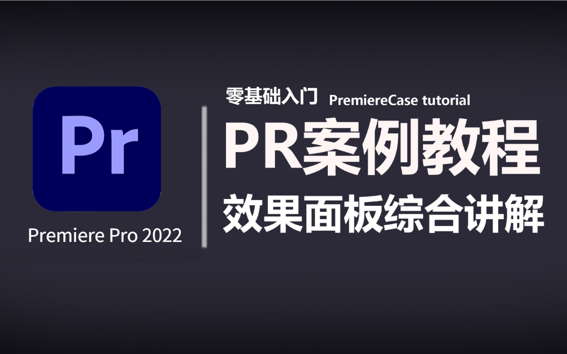 【PR教程】效果面板综合讲解,40个案例实战分享,带你吃透效果面板!!哔哩哔哩bilibili